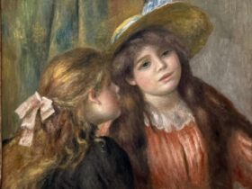 【2人の少女の肖像】ルノワールーオランジュリー美術館所蔵