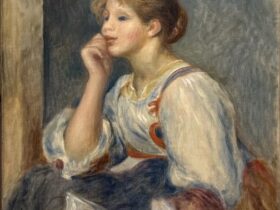 【手紙を持つ女】 ルノワールーオランジュリー美術館所蔵