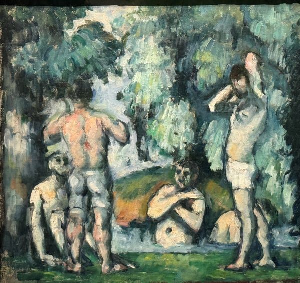【5人の水浴する人々】セザンヌーオルセー美術館