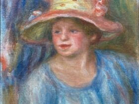 【帽子の女】ルノワールーオランジュリー美術館所蔵