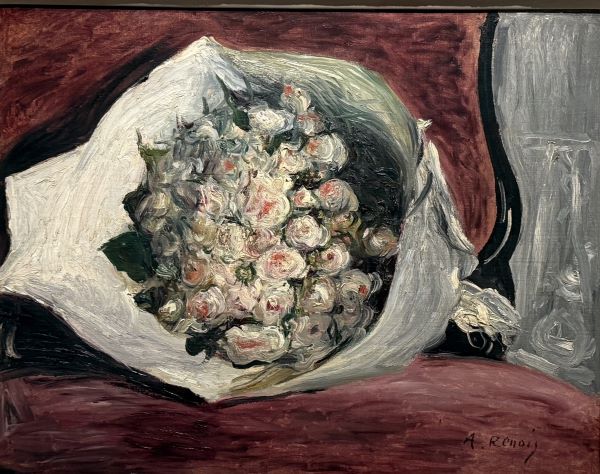 【桟敷席の花束】ルノワールーオランジュリー美術館所蔵