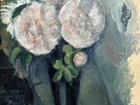 【青い花瓶の花】ポール・セザンヌーオランジュリー美術館所蔵