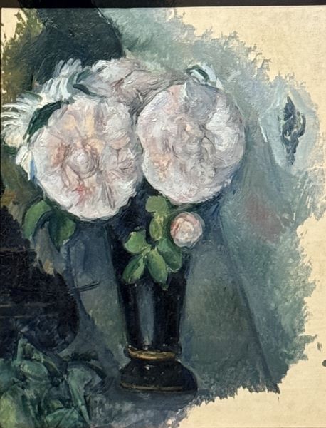【青い花瓶の花】ポール・セザンヌーオランジュリー美術館所蔵
