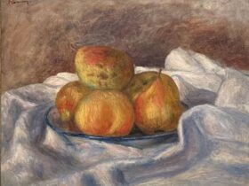 【りんごと梨】ルノワールーオランジュリー美術館所蔵