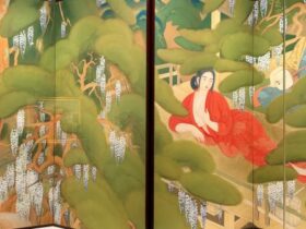 【湯女】土田麦僊ー東京国立近代美術館所蔵