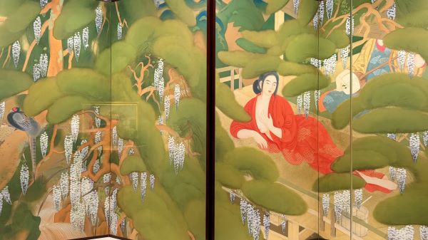 【湯女】土田麦僊ー東京国立近代美術館所蔵