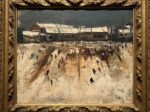 【雪景色】佐伯祐三ー東京国立近代美術館所蔵