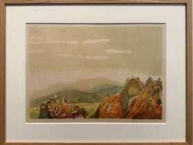 【「日本名山画譜」より 13 妙義山】織田一磨ー東京国立近代美術館所蔵