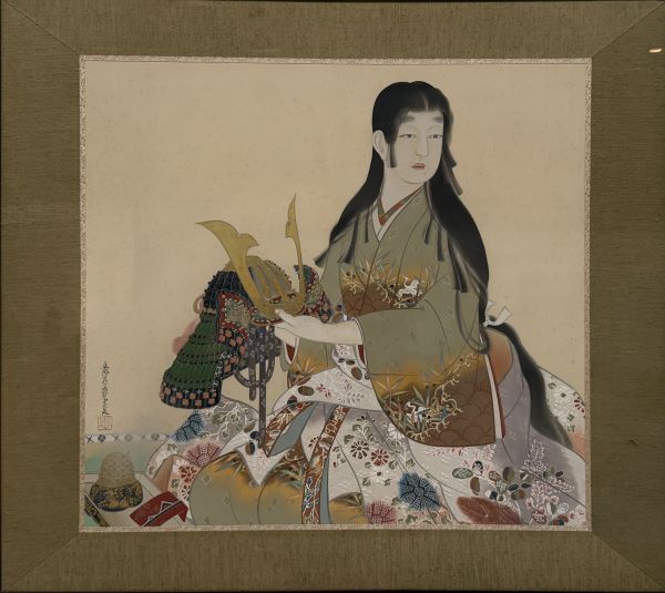 【重成夫人】植中直斎ー東京国立近代美術館所蔵