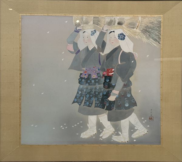【惜春】三谷十糸子ー東京国立近代美術館所蔵