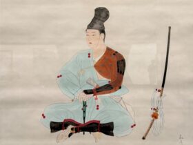 【小楠公】安田靫彦ー東京国立近代美術館所蔵