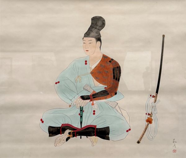 【小楠公】安田靫彦ー東京国立近代美術館所蔵