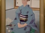 【O夫人坐像】小倉遊亀‐東京国立近代美術館所蔵