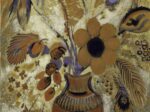 【エトルリアの花瓶の花】オディロン・ルドンーメトロポリタン美術館所蔵