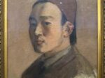 【自画像（トルコ帽）】黒田清輝‐黒田記念館所蔵