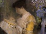 【アルチュール・フォンテーヌ夫人】オディロン・ルドンーメトロポリタン美術館所蔵